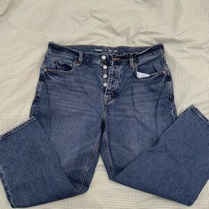 Old Navy Medium Blue High-Rise Jeans
